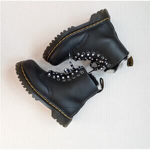 Dr. martens polkadot boots 9 Toddler